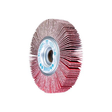 Pferd 6" x 1" Unmounted Flap Wheel - 1" A.H. - Ceramic Oxide - 40 Grit 2PK 45840